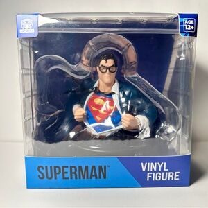 New Superman Vinyl Figure DC Comics World's Finest Collection Bust Clark NIB